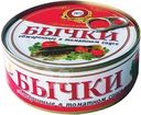 Бычки Пролив обжаренные в томатном соусе 240г