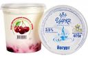 Йогурт Царка с наполнителем Вишня 3,5%, 400 г