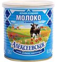 Молоко сгущённое цельное Алексеевское с сахаром 8,5%, 360г