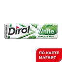 DIROL WHITE Жевательная резинка мята 13,6г(Монделис):30/720