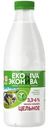 Молоко ЭкоНива пастеризованное цельное 3.3–6%, 1л