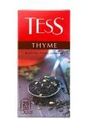 Чай чёрный "Thyme", TESS, с ароматом лимона и чабреца, 37,5 г, 25 пакетиков