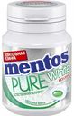 Жевательная резинка Mentos Pure White вкус Нежная мята, 54 г