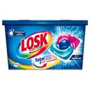 Капсулы для стирки ЛОСК Дуо-капс Колор, 12шт.
