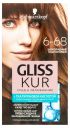 Краска для волос Gliss Kur Уход и увлажнение шоколадный каштановый тон 6-68