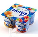 Продукт йогуртный CAMPINA FRUTTIS сливочное лакомство клубника-персик 5% 115г