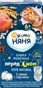 Кашка мультизлаковая ФРУТОНЯНЯ молочная, с персиком и пребиотиками, с 6 месяцев