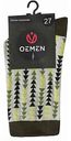 Носки мужские Oemen Cayen цвет: светло-зелёный, размер 27
