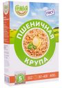 Крупа пшеничная Семья довольна 400г варочные пакеты