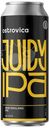 Пиво Ostrovica Juicy IPA светлое непастеризованное нефильтрованное неосветленное 6,2%, 450мл