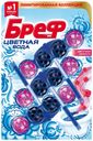 Блок Bref Color Aktiv цветочная Свежесть для туалета 50 г x 3 шт