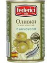 Оливки Federici с анчоусом, 300г