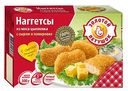 Наггетсы из мяса цыплёнка Золотой Петушок с сыром в панировке, 300 г