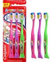 Зубная щетка детская мягкая Colgate Доктор заяц 2+1, с 2 лет, 3шт.