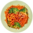 Морковь По-Корейски с капустой брокколи Пятерочка Кафе 400г