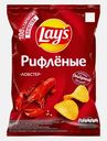 Чипсы Lays Рифлёные Лобстер 140г