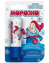 Помада гигиеническая детская Морозко Зимняя с витаминами A, E и экстрактом ромашки, с рождения, 2,8г
