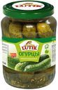 Огурцы LUTIK маринованные, 670г