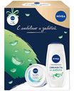 Подарочный набор женский Nivea крем и гель для душа, 2 предмета