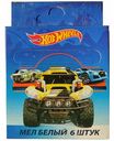 Мел белый Centrum Hot Wheels 3+, 6 шт.