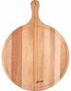 Доска разделочная круглая Giaretti Natura с ручкой, 40×30 см