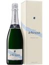 Вино игристое de Venoge Cordon Bleu Brut Champagne AOC белое сухое 12%, 750мл
