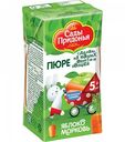 Пюре Сады Придонья яблоко-морковь, 125 г