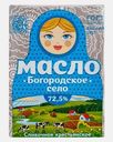 Масло сливочное Богородский МЗ Крестьянское 72.5% 180г