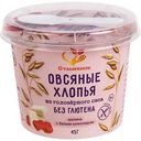 Хлопья овсяные Сташевское малина-белый шоколад без глютена, 45г