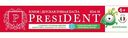 Зубная паста детская PresiDENT земляника с 6 до 12 лет, 70г