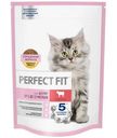 Корм сухой Perfet Fit Говядина для котят от 2 до 12 месяцев, 650г