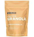 Гранола безглютеновая R.A.W. LIFE Protein с шоколадом и ванилью, без сахара, 220г