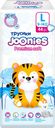 Подгузники-трусики детские JOONIES Premium Soft L 9–14кг, 44шт
