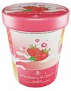Мороженое «Петрохолод» Strawberry & Cream с экстрактом базилика, 350 г