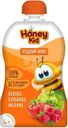 Пюре Honey Kid из яблок малины и клубники с 6 мес. 90г