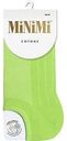 Носки женские MiNiMi Cotone 1101 ультракороткие цвет: verde/ зелёный, 39-41 р-р