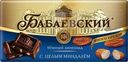 Шоколад Бабаевский темный с целым миндалем 90г