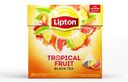 Чай черный Lipton Tropical Fruit в пирамидках, 20х1.8 г