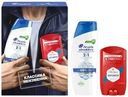 Набор подарочный Head&Shoulders и Old Spice шампунь и бальзам-ополаскиватель и дезодорант 1шт.