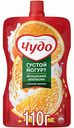 Густой йогурт питьевой Чудо Испанский апельсин с сочной мякотью 2,6%, 110 г