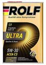 Масло моторное синтетическое ROLF Ultra C3 5W-30, 4л