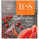 Чай Tess Cosmopolitan Party фруктовый клюква-грейпфрут в пирамидках, 20х2.5г