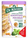 Хлебцы Dr.Korner кукурузно-рисовые с прованскими травами без глютена хрустящие, 100г