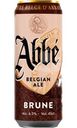 Пивной напиток Аббе Брюн пастеризованный 6,5%, 450мл
