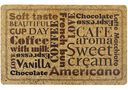 Салфетка сервировочная Remiling Love Coffee с пробковой подложкой, 44×28,5см