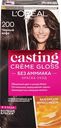 Краска-уход для волос CASTING CREME GLOSS 200 Черный кофе, без аммиака, 180мл