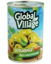 Оливки Global Village без косточки 200г
