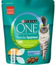Корм PURINA ONE Природа Здоровья сухой с курицей для стерилизованных кошек 680г