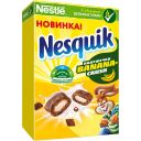 Nesquik BananaCrush. Злаковые подушечки с начинкой со вкусом банана, обогащенные витаминами и минеральными веществами 220 г