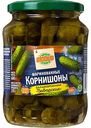 Корнишоны маринованные Глобус Баварские, 680г
